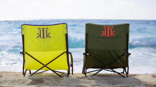 Silla de playa verde o amarilla: ¿cuál es tu estilo KTK KONTIKI ideal?